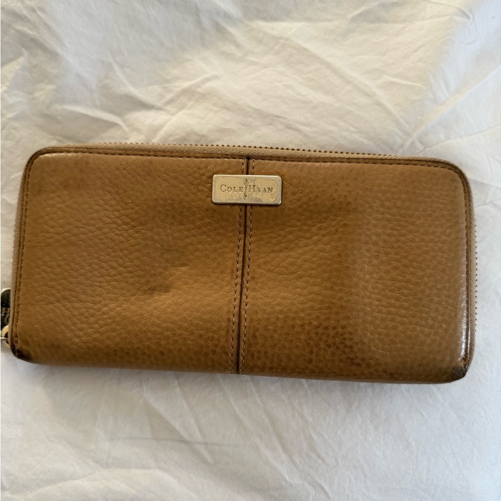Cole Haan Tan Leather Wallet